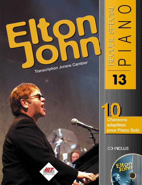 HIT DIFFUSION ELTON JOHN - SPECIAL PIANO N13 + CD